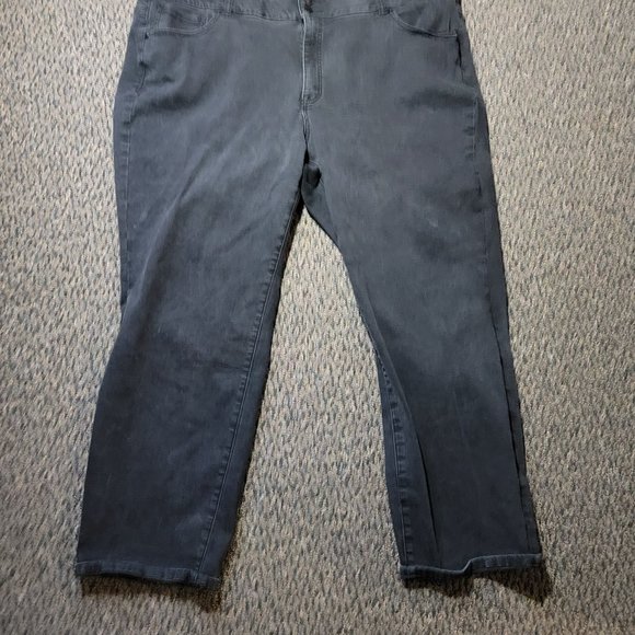 Lane Bryant Designed in New York City Black Wash Jeans Size 28 - Picture 12 of 14